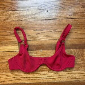 Rhythm Swim Avoca Ring Underwire Bikini Top - Berry